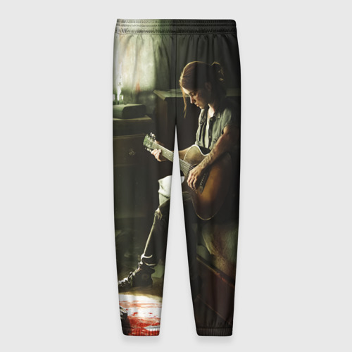 Мужские брюки 3D с принтом THE LAST OF US 2 | ОДНИ ИЗ НАС 2 ЭЛЛИ, вид сзади #1
