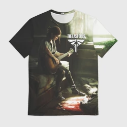 Мужская футболка 3D The Last of Us 2 Одни из Нас 2 Элли