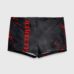 Детские купальные плавки 3D Helltaker Logo