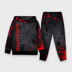 Детский костюм с толстовкой 3D Helltaker Logo