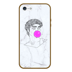 Чехол для iPhone 5/5S матовый Bubble gum