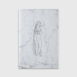 Обложка для паспорта матовая кожа Афродита