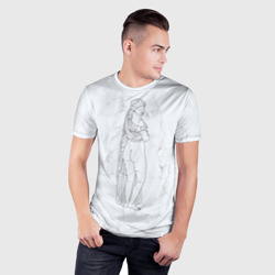 Мужская футболка 3D Slim Афродита - фото 2