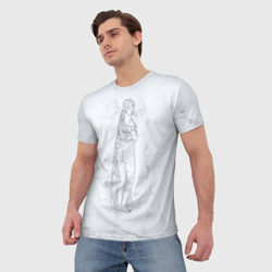 Мужская футболка 3D Афродита - фото 2