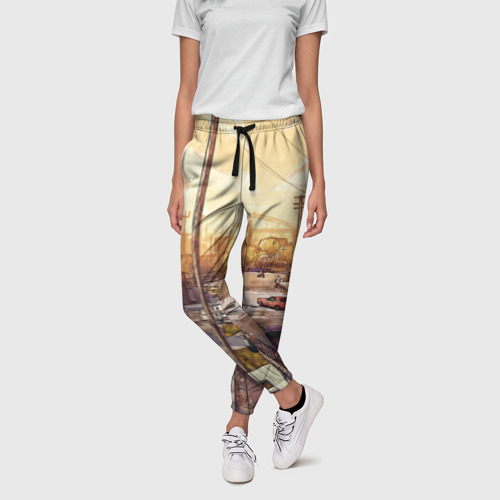 Женские брюки 3D GTA San Andreas, цвет 3D печать - фото 3