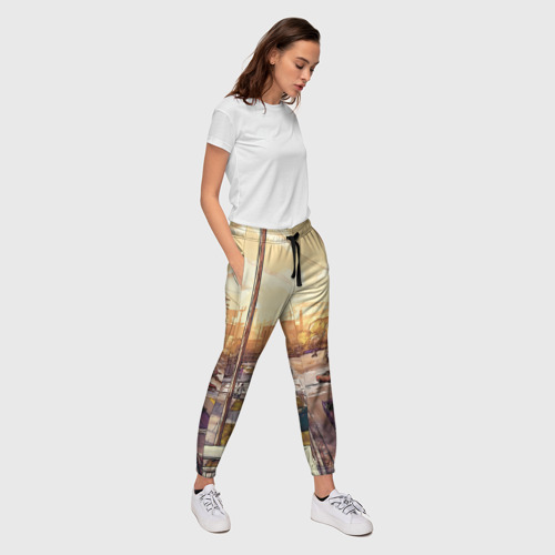 Женские брюки 3D GTA San Andreas, цвет 3D печать - фото 5
