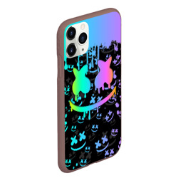 Чехол для iPhone 11 Pro Max матовый Marshmello - фото 2