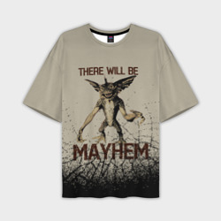 Мужская футболка oversize 3D There will be Mayhem