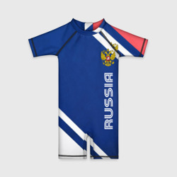 Детский купальный костюм 3D Russia sport