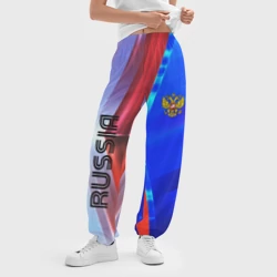 Женские джоггеры оверсайз 3D Russia sport - фото 2