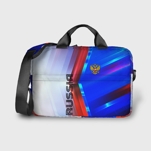 Сумка для ноутбука 3D Russia sport, цвет 3D печать