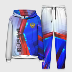 Мужской костюм с толстовкой 3D Russia sport