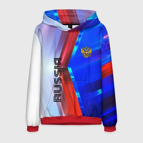 Мужская толстовка 3D Russia sport