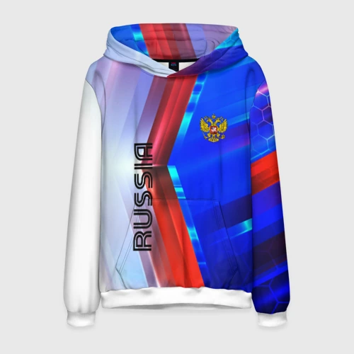 Мужская толстовка 3D Russia sport