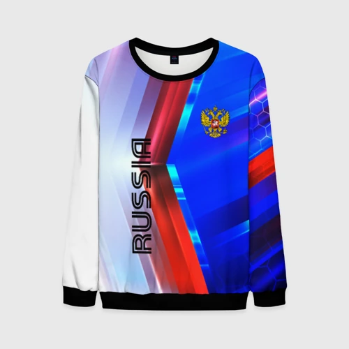 Мужской свитшот 3D Russia sport