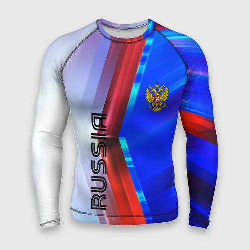 Мужской рашгард 3D Russia sport