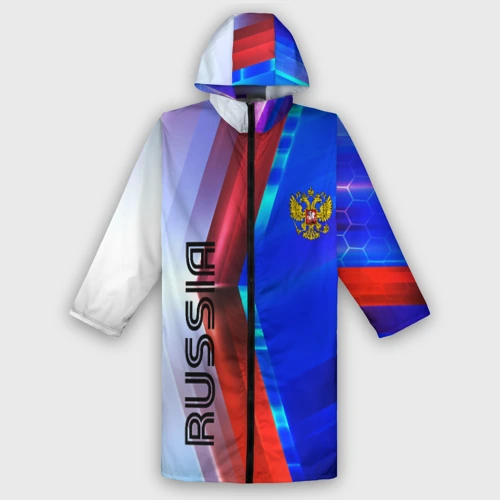 Дождевик унисекс 3D Russia sport