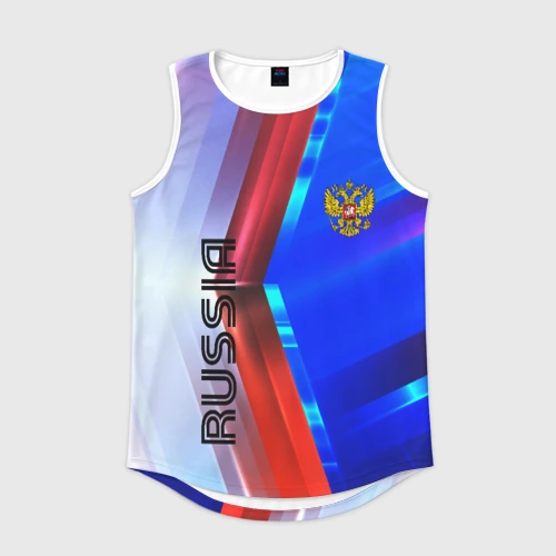 Мужская спортивная майка 3D Russia sport