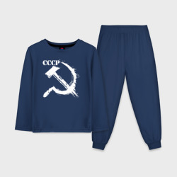 Детская пижама с лонгсливом хлопок СССР