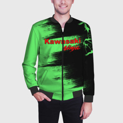 Мужской бомбер 3D Kawasaki - фото 2