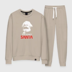 Женский костюм хлопок Это не Санта