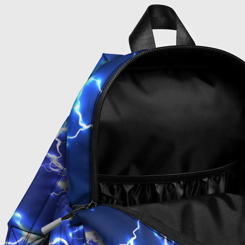 Детский рюкзак 3D с принтом БРАВЛ СТАРС НАНИ / МОЛНИИ, фото #4