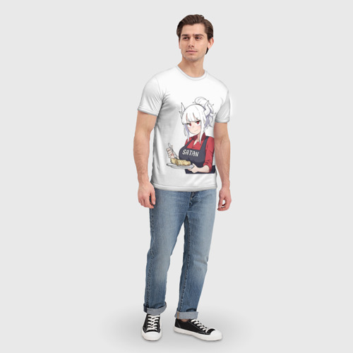 Мужская футболка 3D Helltaker, цвет 3D печать - фото 5
