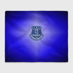 Плед 3D Эвертон 1878 - blue logo
