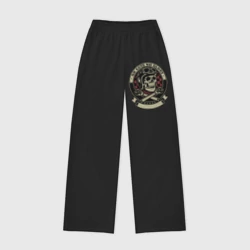 Женские брюки oversize без начеса хлопок No guts no glory