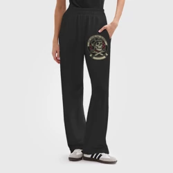 Женские брюки oversize без начеса хлопок No guts no glory - фото 2