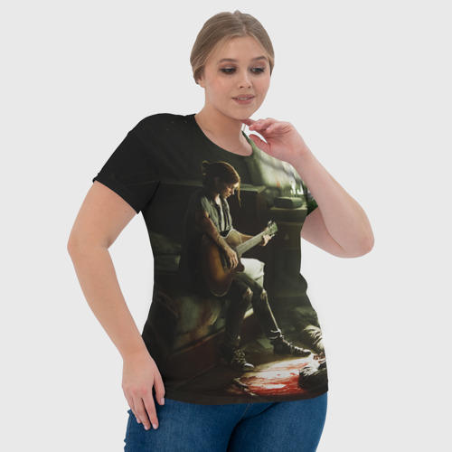 Женская футболка 3D с принтом ЛАСТ ОФ АС 2 ЭЛЛИ, фото #4