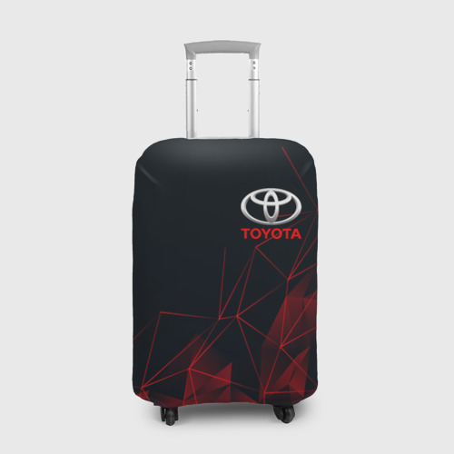 Чехол для чемодана 3D Toyota Тойота, цвет 3D печать