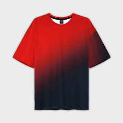 Мужская футболка oversize 3D Red