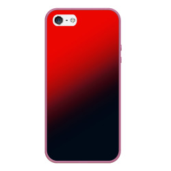 Чехол для iPhone 5/5S матовый Red