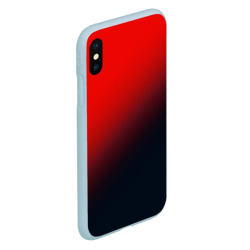 Чехол для iPhone XS Max матовый Red - фото 2