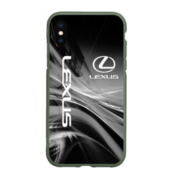 Чехол для iPhone XS Max матовый Lexus