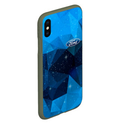 Чехол для iPhone XS Max матовый Ford - фото 2