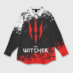 Мужская рубашка oversize 3D The Witcher