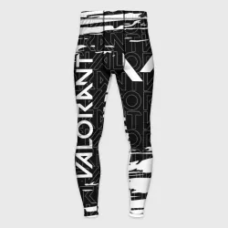 Мужские тайтсы 3D Valorant Валорант