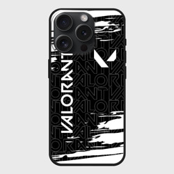Чехол силиконовый для Apple iPhone 15 Pro матовый Valorant Валорант