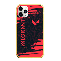Чехол для iPhone 11 Pro Max матовый Valorant Валорант