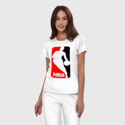 Женская пижама хлопок NBA - фото 2