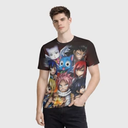 Мужская футболка 3D Fairy Tail manga - фото 2