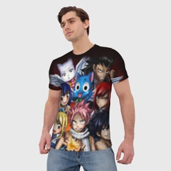 Мужская футболка 3D Fairy Tail manga - фото 2
