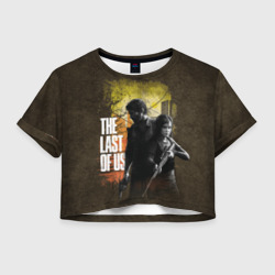 Женская футболка Crop-top 3D The Last of us