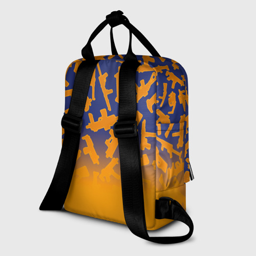 Женский рюкзак 3D с принтом CS GO | КС ГО, вид сзади #1