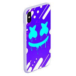 Чехол для iPhone XS Max матовый Marshmello Маршмеллоу - фото 2