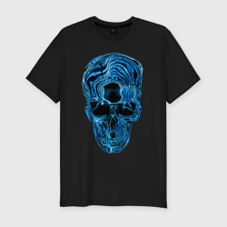Мужская футболка хлопок Slim Skull - illusion