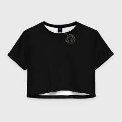 Женская футболка Crop-top 3D Сэйлор мун