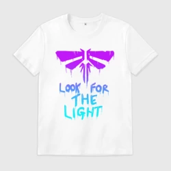 Мужская футболка хлопок Цикады look for the light